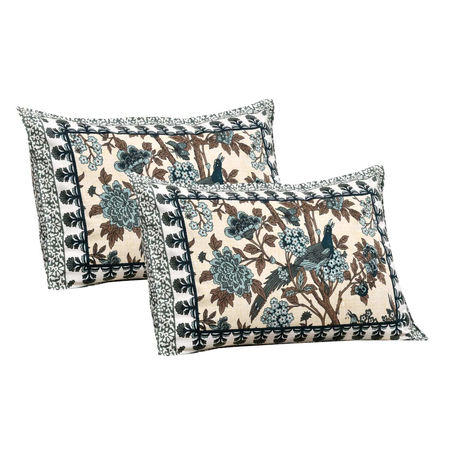 Bird Printed Bed Sheet