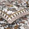 Brown Dark Bird Printed King Size Double Bed Sheet Set - Image 2