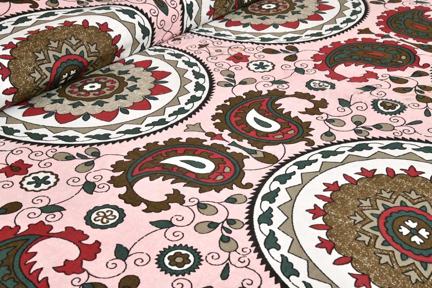 Jaipuri Cotton Printed Double Bed Sheet Set