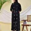 Black and White Dotted Co-ord Set