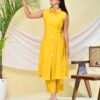 Buy Yellow Two-Piece Kurta Pant