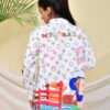 Multi-Cartoon Print Women’s Shirt
