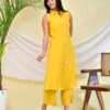 Yellow Two-Piece Kurta Pant