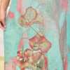 Sea Green Floral Kurta Set