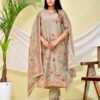 Sandy Blossom Floral Kurta Set