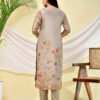 Sandy Blossom Floral Kurta Set
