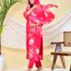 Blush Blossom Floral Kurta Set