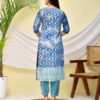 Celestial Blue Jari Work Kurta Set