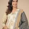 Printed Pure Cotton Kurta Set with Pants – PinkFab Jaipur - Image 2